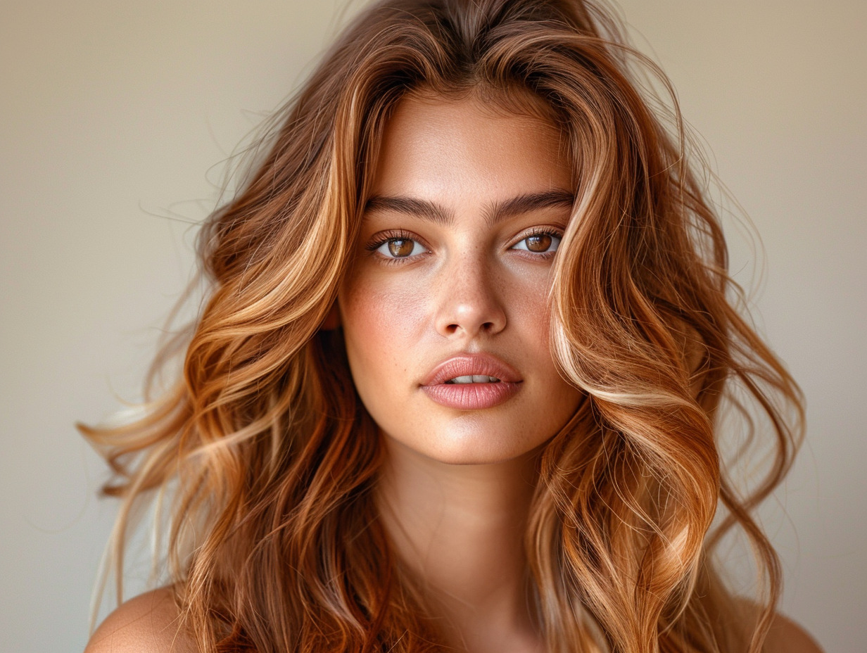 ombré hair caramel