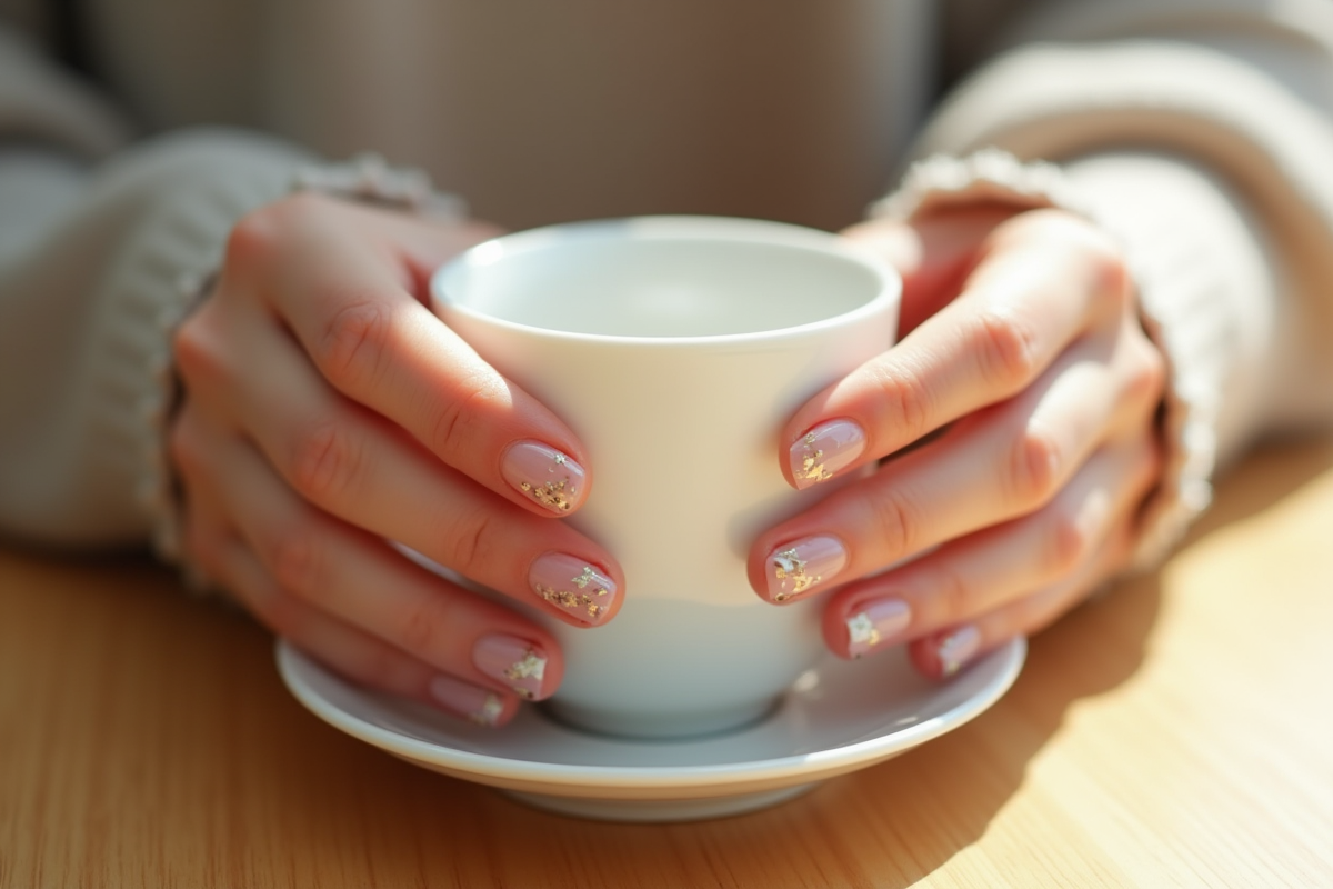 ongles brillants